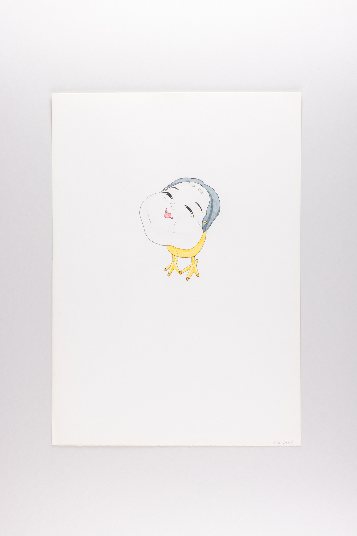 Misaki Kawabe, "Fairy 12," ink and watercolor on paper, 29.5 x 21.0 cm, 2009