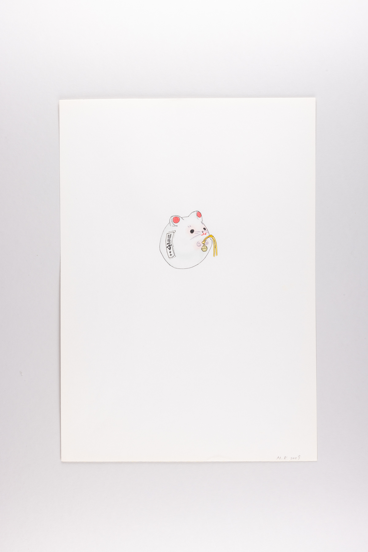 Misaki Kawabe, "Fairy 16," ink and watercolor on paper, 29.5 x 21.0 cm, 2009