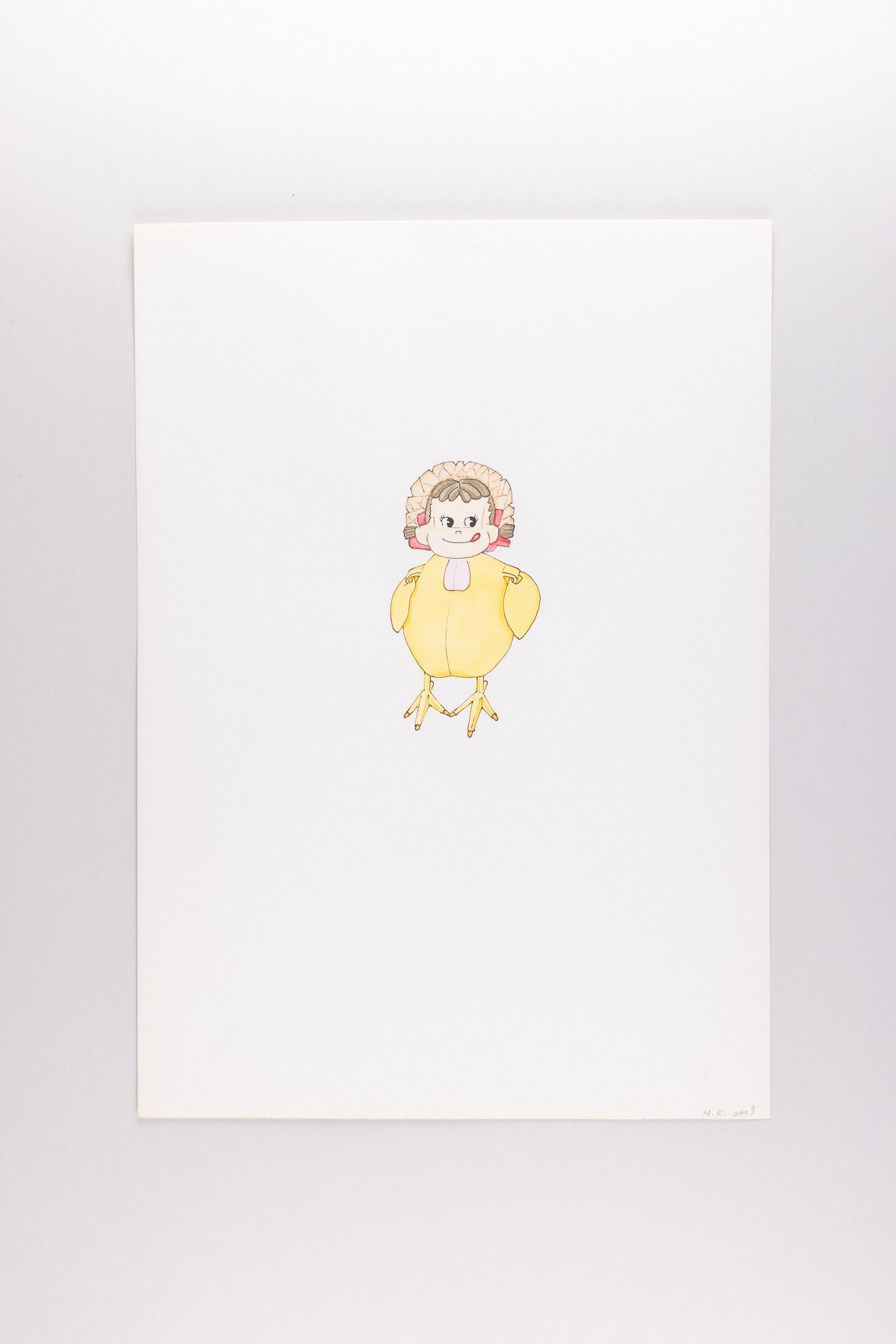 Misaki Kawabe, "Fairy 17," ink and watercolor on paper, 29.5 x 21.0 cm, 2009