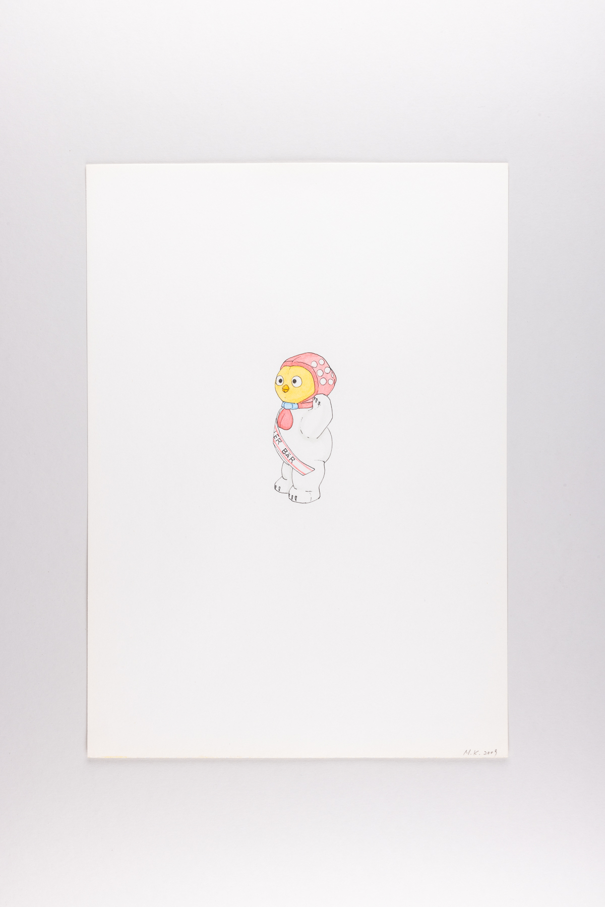 Misaki Kawabe, "Fairy 18," ink and watercolor on paper, 29.5 x 21.0 cm, 2009