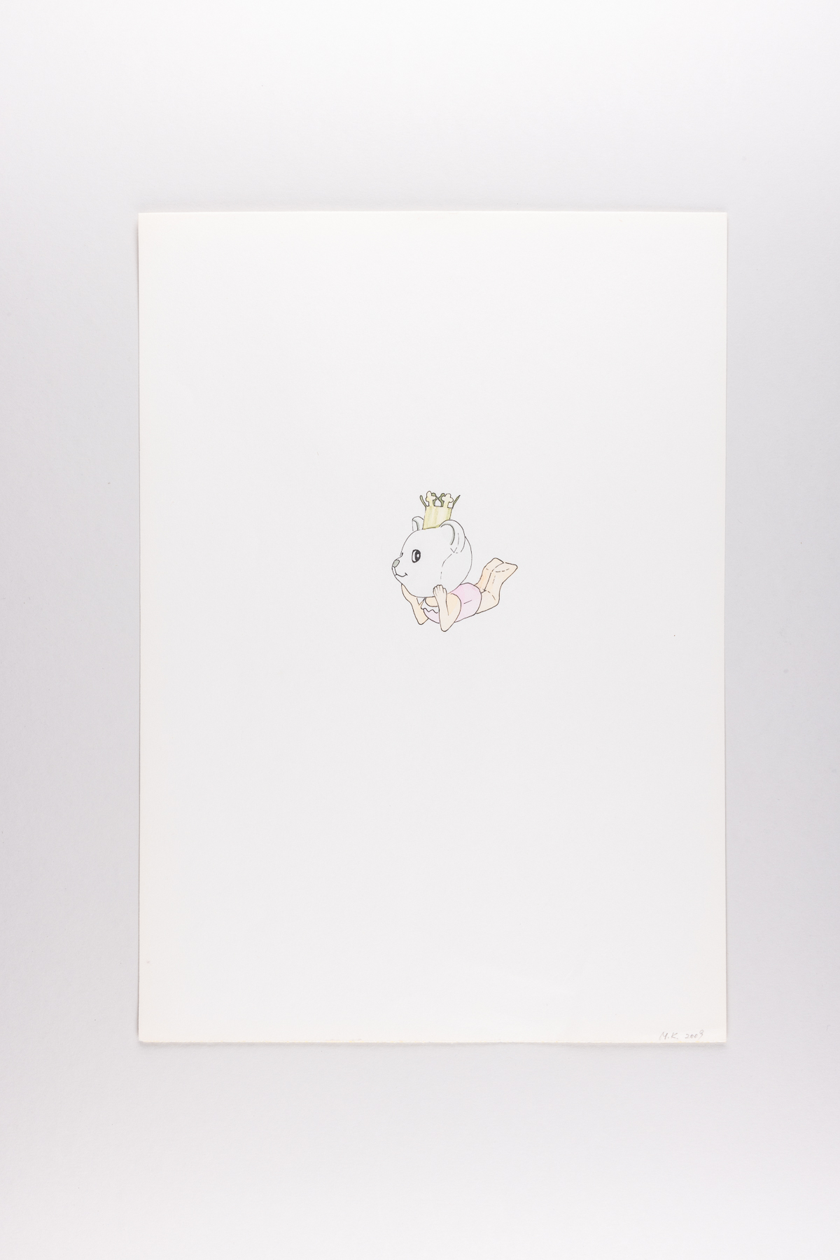 Misaki Kawabe, "Fairy 21," ink and watercolor on paper, 29.5 x 21.0 cm, 2009