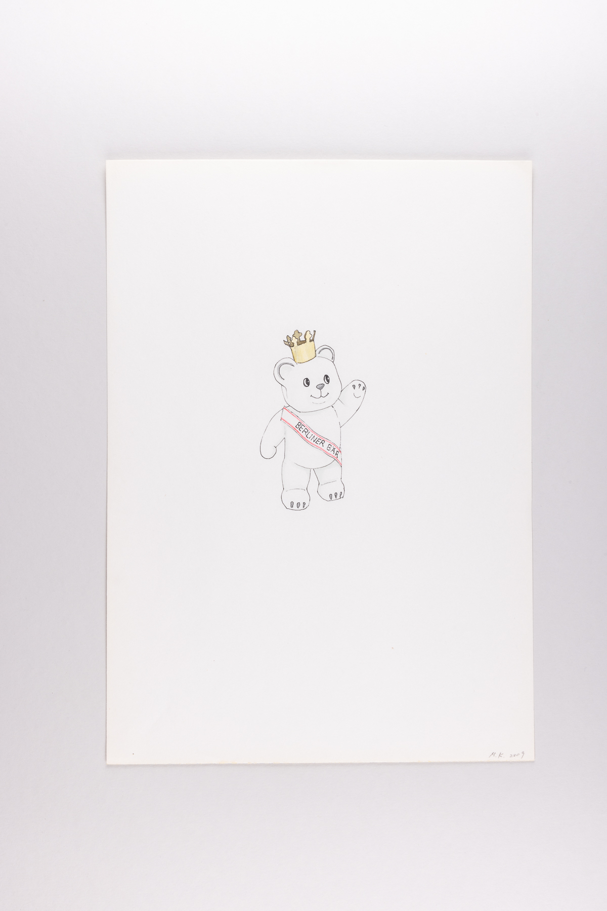 Misaki Kawabe, "Fairy 24," ink and watercolor on paper, 29.5 x 21.0 cm, 2009