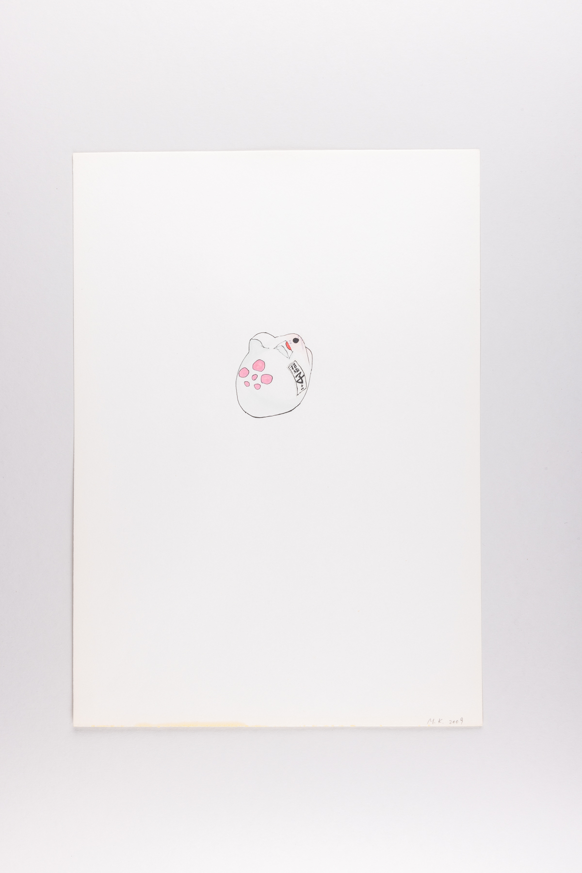 Misaki Kawabe, "Fairy 4," ink and watercolor on paper, 29.5 x 21.0 cm, 2009