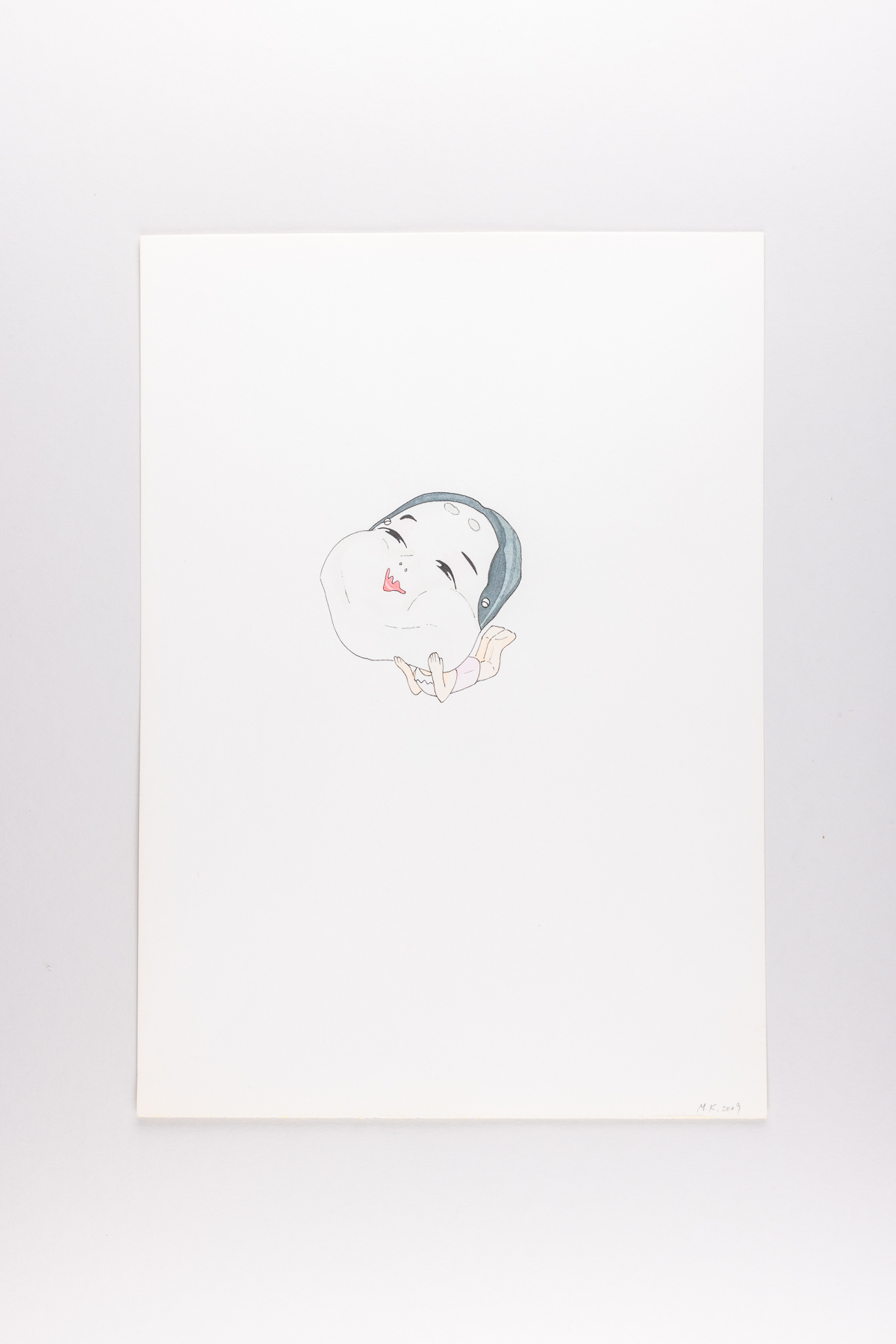 Misaki Kawabe, "Fairy 7," ink and watercolor on paper, 29.5 x 21.0 cm, 2009