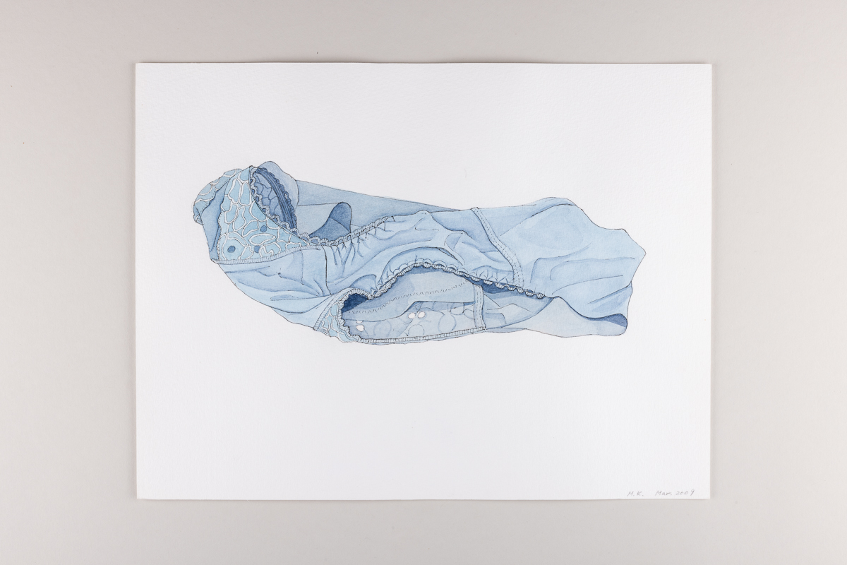 Misaki Kawabe, "Nostalgic Hentai 19," ink and watercolor on paper, 23.0 x 30.0 cm, 2009